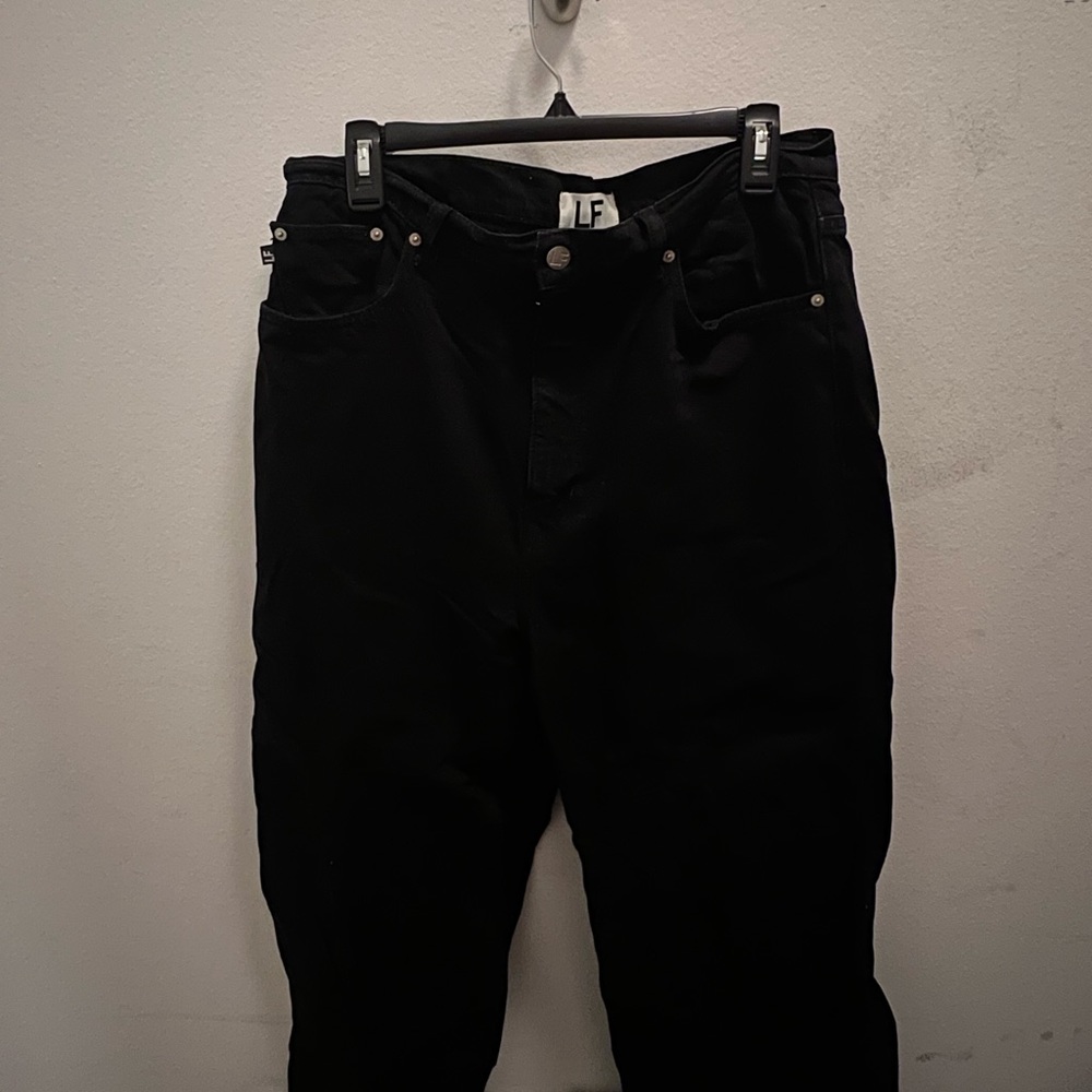 LF Baggy and Versatile 12-14 Relaxed Fit Black Jeans